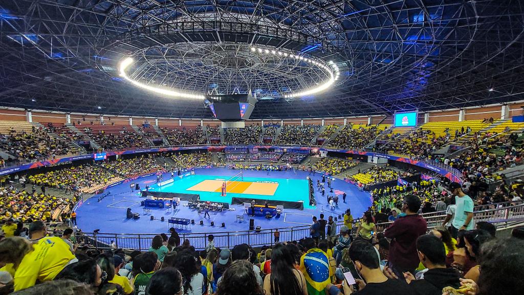 Noite de Vitória: Brasil e Itália Invictos na VNL em Brasília